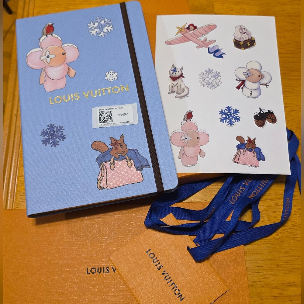 Louis Vuitton 2025 Nitebook Holiday Viv Baby Blue